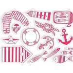 Aladine Razítka Stampo Textile Marina – Zboží Mobilmania