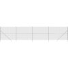 Pletiva SHUMEE Drátěné pletivo s kotevními hroty 1,8 × 10 m stříbrné