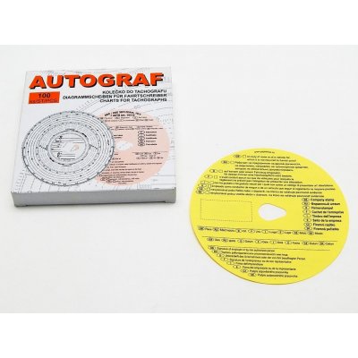 Kotouček tachograf. ŽLUTÝ elektron. universální 2614 – Zboží Živě