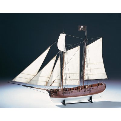 Amati H.M.S. Hunter škuner kit KR 25048 1:60 – Hledejceny.cz