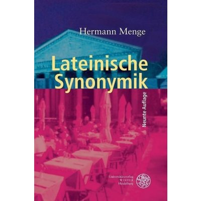 Lateinische Synonymik Menge Hermann Paperback