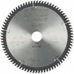 DeWALT DT4286 Pilový kotouč 216x30mm, 80zubů, TCG -5° na dýhu, laminát a hliník – Sleviste.cz