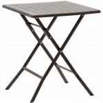 Garden Line Skládací cateringový stůl PEGGY 61,5 cm hnědý – Hledejceny.cz