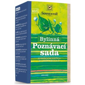 Sonnentor Bylinná poznávací sada bio Poznávací sada 28,5 g