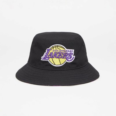 New Era Los Angeles Lakers Print Infill Bucket Hat Black – Zboží Mobilmania