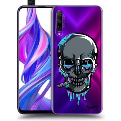 Pouzdro Picasee silikonové Honor 9X Pro - EARTH - Lebka 3.0 čiré – Hledejceny.cz