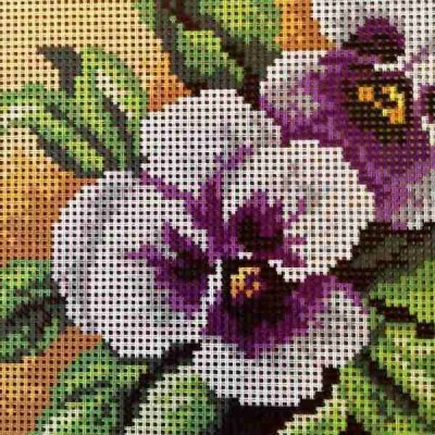 Předloha vyšívací Maceška 15x15cm – Zboží Mobilmania