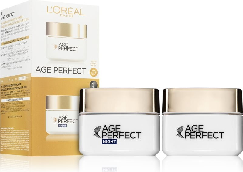 L\'Oréal Paris Age Perfect denní krém 50 ml + L\'Oréal Paris Age Perfect noční krém 50 ml dárková sada