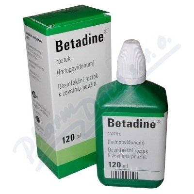 Betadine liq. (H) zelený 120 ml – Hledejceny.cz