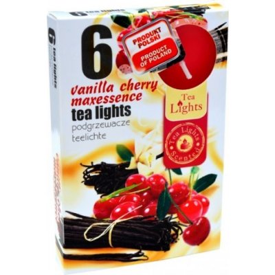 Admit Tea Lights Vanilla Cherry 6 ks