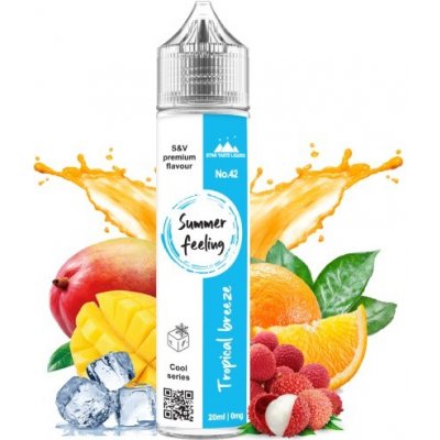 Star Taste Liquids Tropical Breeze - Summer Feeling Shake & Vape 20 ml – Zboží Mobilmania