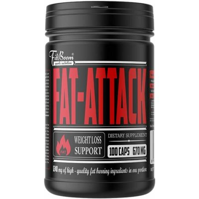 Fitboom Fat Attack 100 kapslí – Zboží Mobilmania