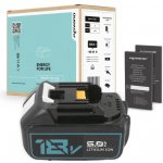 Movano Makita JR182DRF 5000 mAh Li-Ion 18V 5000 mAh - neoriginální – Zboží Dáma