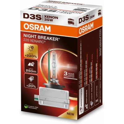 Xenarc Night Breaker 220 D3S 42V 35W OSRAM 66340XN2 66340XN2 – Hledejceny.cz