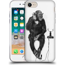 Pouzdro HEAD CASE Apple iPhone 8 OPIČÁK S TELEFONEM