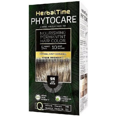 HERBAL TIME Phytocare Natural Vegan 9N světle blond 130 ml