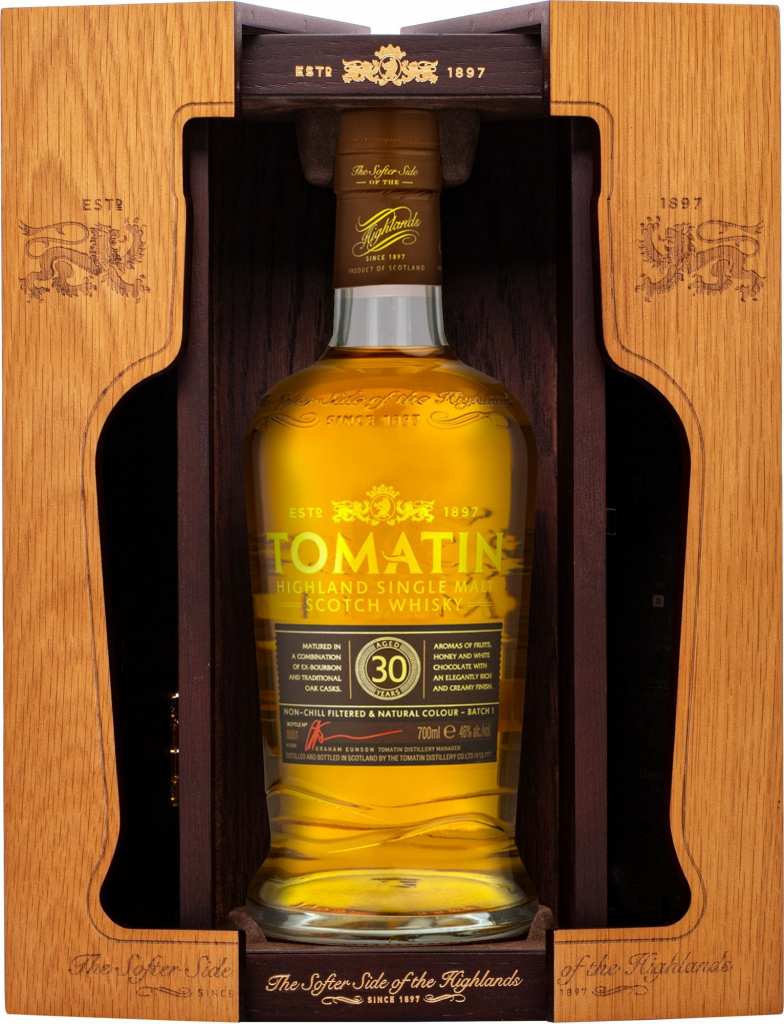 Tomatin 30y 46% 0,7 l (kazeta)