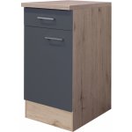Flex-Well Morena spodní, zásuvka + dvířka, 40 x 85 x 57,1 cm – Zboží Dáma
