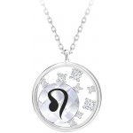Preciosa Stříbrný s českým křišťálem lev sparkling zodiac 6150 88 – Hledejceny.cz
