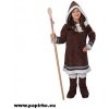 Dětský karnevalový kostým Eskymácká dívka