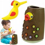 KIK magnetická hra Krm ptáka chyť červa KX5430 – Zboží Dáma