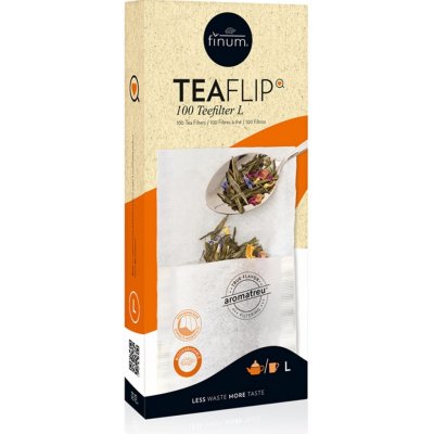 Finum Papírové filtry na čaj L 8,2 x 18,5 cm 100 ks – Zboží Dáma