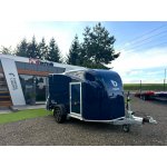 Debon Cargo modrý – celolaminátový aerodynamický přívěs – Zboží Mobilmania