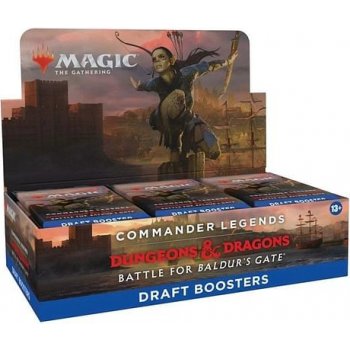 Wizards of the Coast Magic The Gathering: Commander Legends Baldur s Gate Draft Booster Box