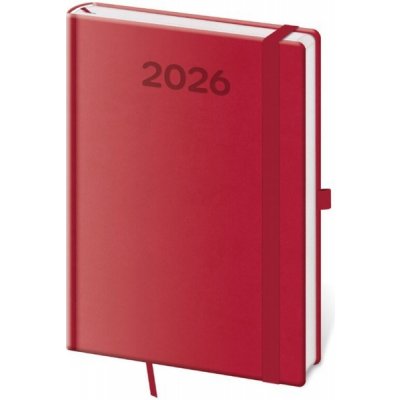 Helma 365 A5 Týdenní 2026 malinový – Zboží Mobilmania