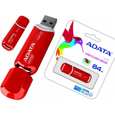 ADATA DashDrive UV150 64GB AUV150-64G-RRD – Zboží Živě