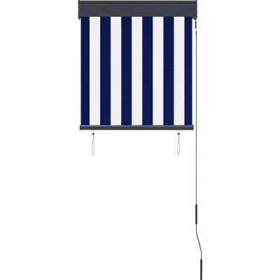 Nabytek XL Venkovní roleta 60 x 250 cm modrobílá – Sleviste.cz