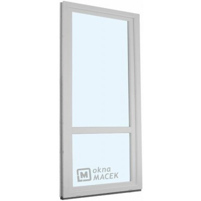 Kömmerling balkonové dveře 70 AD OS s příčkou pravé bílá 80 x 210 cm jednostranná klika + madýlko + PVC rám – Hledejceny.cz