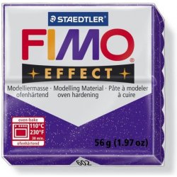 FIMO Staedtler Effect se třpytkami 56 g fialová