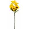 Květina Vergionic 7071 Umělé květy Slunečnice, 57 cm