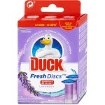 Duck Fresh Discs čistič WC náplň s vůní levandule 2 x 36 ml – Sleviste.cz