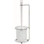 Strefa WC kartáč ve stojanu 34 cm chrom + plast – Hledejceny.cz
