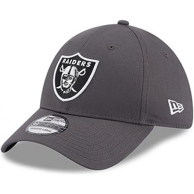 New Era 39T Comfort NFL Oakland Raiders Graphite/Black/White – Zbozi.Blesk.cz