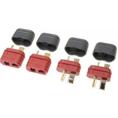 Revtec Konektor zlacený Deans s krytem 2 páry – Zbozi.Blesk.cz