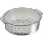 Cedník d24cm-pařáček, TITANIO PYREX sklo – Sleviste.cz
