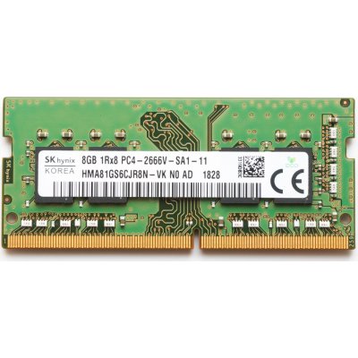 Hynix SODIMM DDR4 8GB 2666MHz CL19 HMA81GS6CJR8N-VK – Zboží Mobilmania