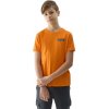Dětské tričko 4F JUNIOR-TSHIRT-4FJWSS24TTSHM1131-70S Oranžová