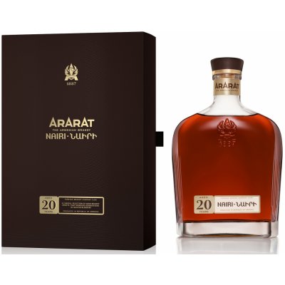 Ararat Nairi 20yo 40% 0,7 l (karton) – Sleviste.cz