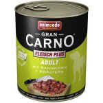 Animonda Gran Carno Adult Fleisch Plus králik & bylinky 6 x 0,8 kg – Hledejceny.cz