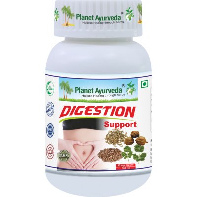 Planet Ayurveda Digestion Support Podpora trávení 60 kapslí – Hledejceny.cz