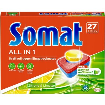 Somat Tablety do myčky all in one 27 ks – Zbozi.Blesk.cz