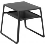 Odkládací stolek Nardi Tavolino Pop 44 x 39,5 x 38,5 cm antracit – Hledejceny.cz