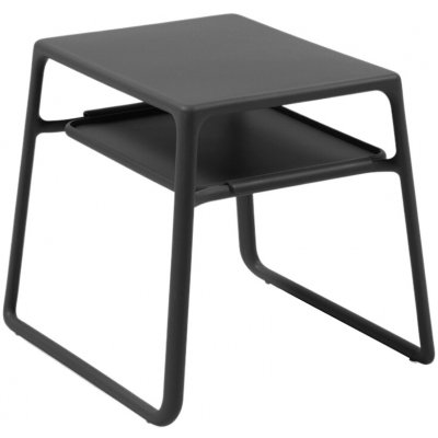 Odkládací stolek Nardi Tavolino Pop 44 x 39,5 x 38,5 cm antracit – Hledejceny.cz