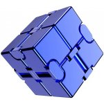 Infinity Cube Antistresová kostka kovová modrá – Zboží Dáma