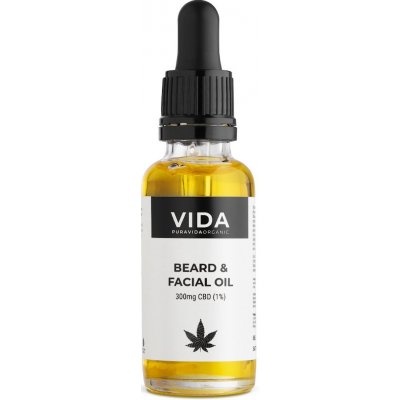 Pura Vida Organic CBD Olej na vousy 300 mg 30 ml