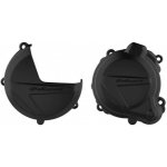 POLISPORT sada krytu alternátoru, spojky a vodní pumpy BETA 250/300 RR 16-17 barva černá (8463200001+8463300001+8484900001) – Hledejceny.cz